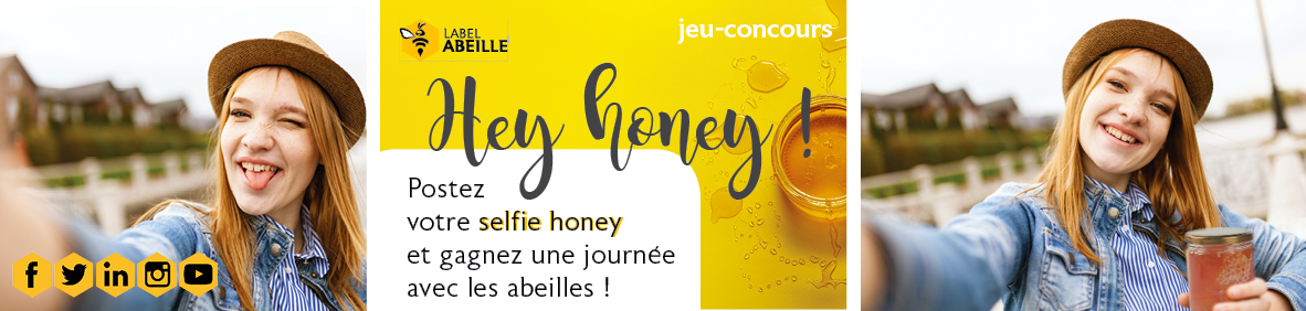 LABEL ABEILLE - Jeu concours Hey honey